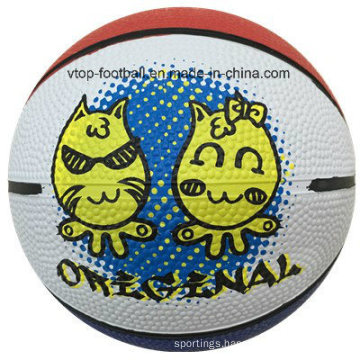 Multicolor Rubber Basketball Toys